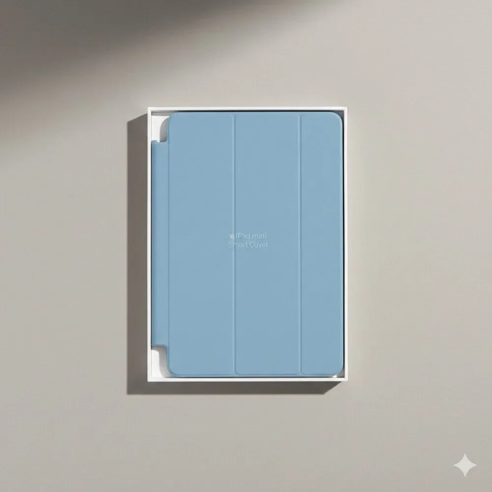 NIB Official Apple iPad mini Smart Cover – Blue (5th Gen)